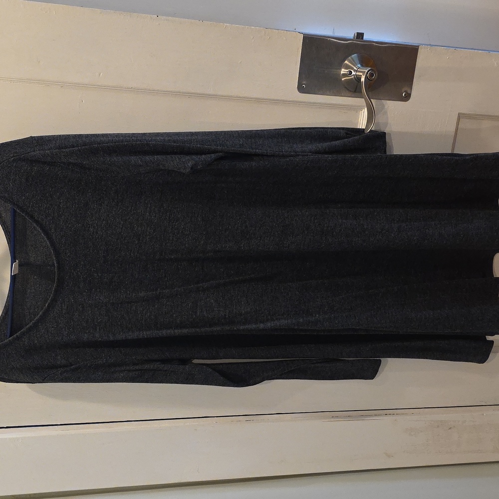 Old Navy Charcoal Long Sleeve Dress